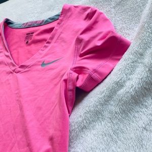 Bright Hot/Neon Pink Nike Pro Top